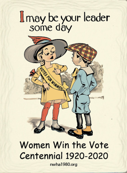 Women Win the Vote Centennial 1920 - 2020 Magnet