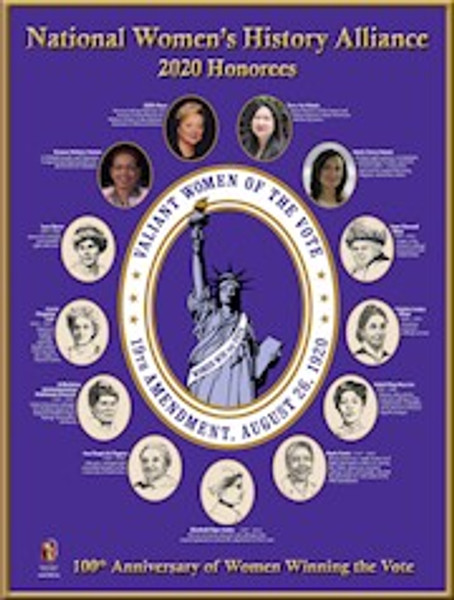 Valiant Woman of the Vote Poster