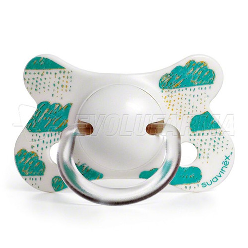 Chupete suavinox fusión tetina fisiológica. a partir de 4 meses. 1 UD.