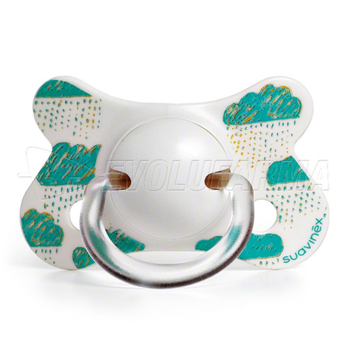 Chupete suavinox fusión tetina fisiológica. a partir de 4 meses. 1 UD.