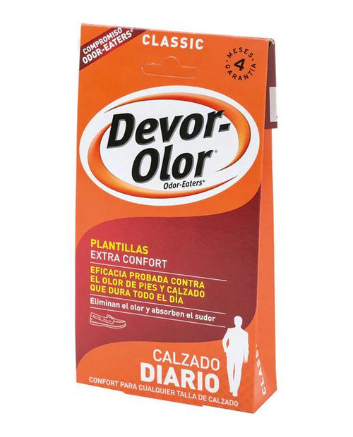 Plantillas desodorantes triple aCCión devor-olor