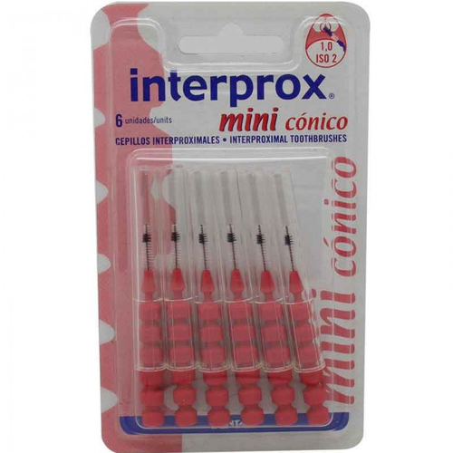 Interprox cepillo interdental mini cónico 6 UDS