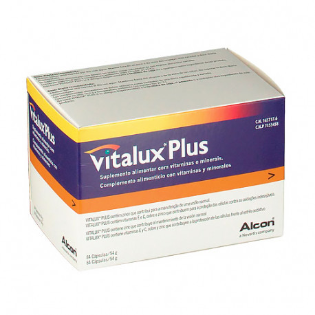 Vitalux plus 84 capsulas gelatina blanda
