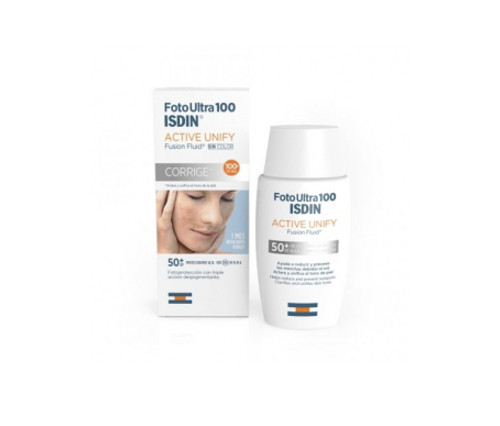 Fotoultra 100isdin active unify fusion fluid 50 mL s/c