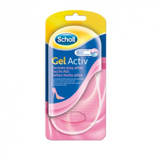Scholl plantilla gelact tacón alto 1par