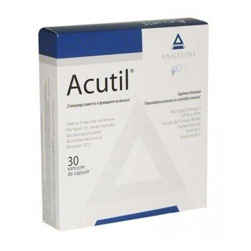 Acutil envase 30 cápsulas