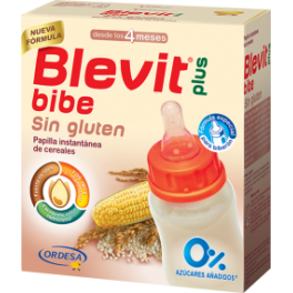 Blevit plus bibe sin gluten. cereales
