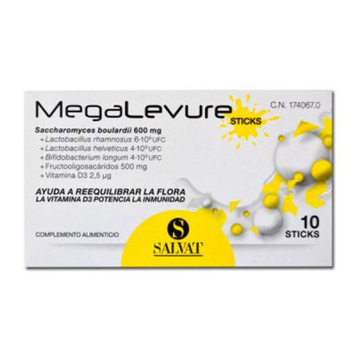 Megalevure 10 sticks buco