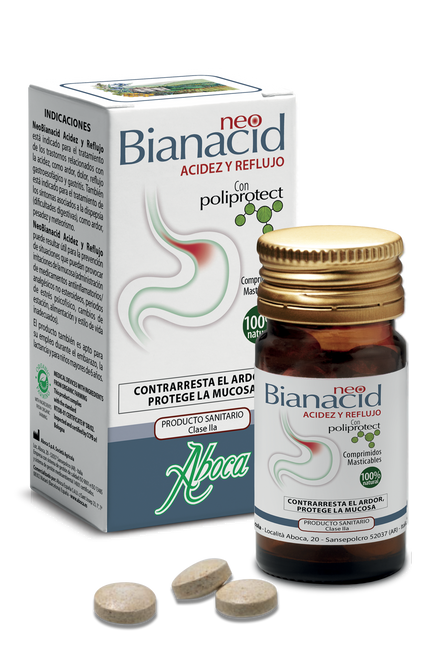 Aboca neobianacid acidez y reflujo. 15 comprimidos