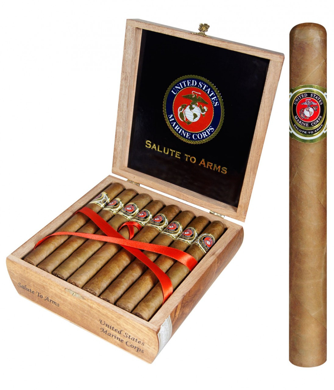 Military Gifts Sampler Salute To Arms Cigars Army, Air Force, Marines, Navy Retirement  Gifts Pack of