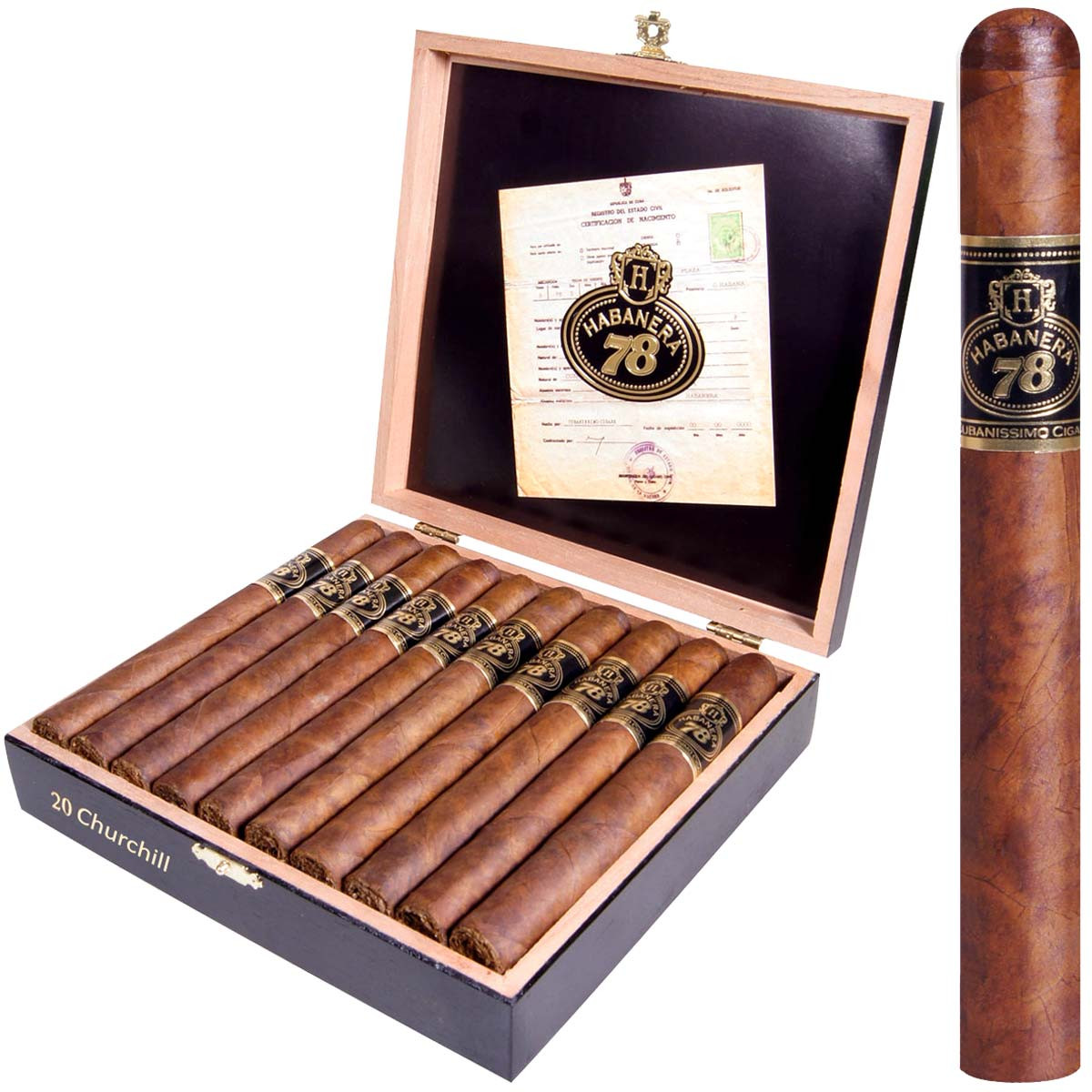 Habanera 78 Churchill Cigar - CUBAN CRAFTERS