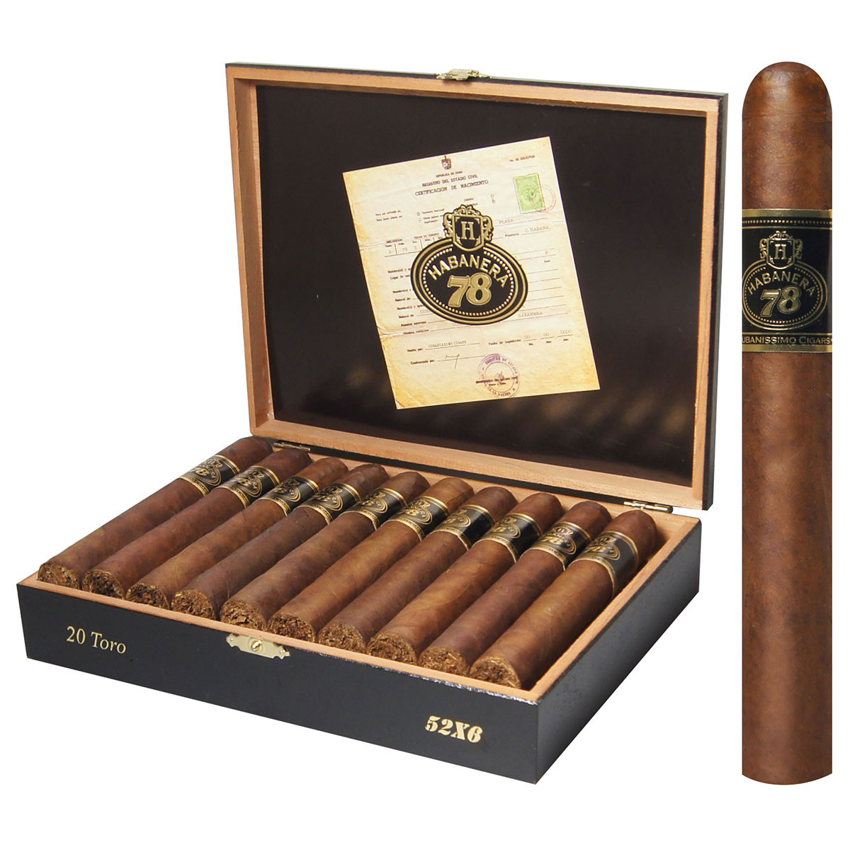 tobacco civ 6 Habanera 78 Toro Cigar