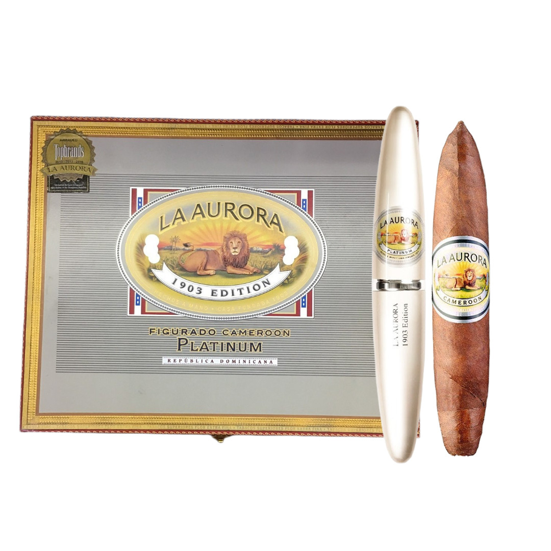 新品）MARIA Aurora Stone Aroma 2種セット La Aurora Doble Figurado PLATINUM 5 X 54 Cigars - Cigars Crafters