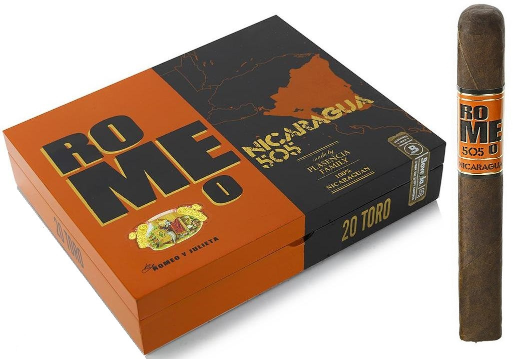 505 tobacco Romeo 505 Nicaragua By Romeo & Julieta TORO- Cigars Crafters