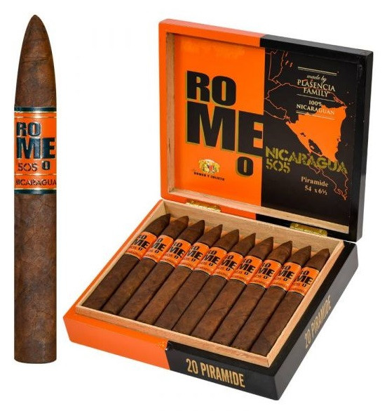 Romeo 505 Nicaragua By Romeo & Julieta PIRAMIDE- Cigars Crafters