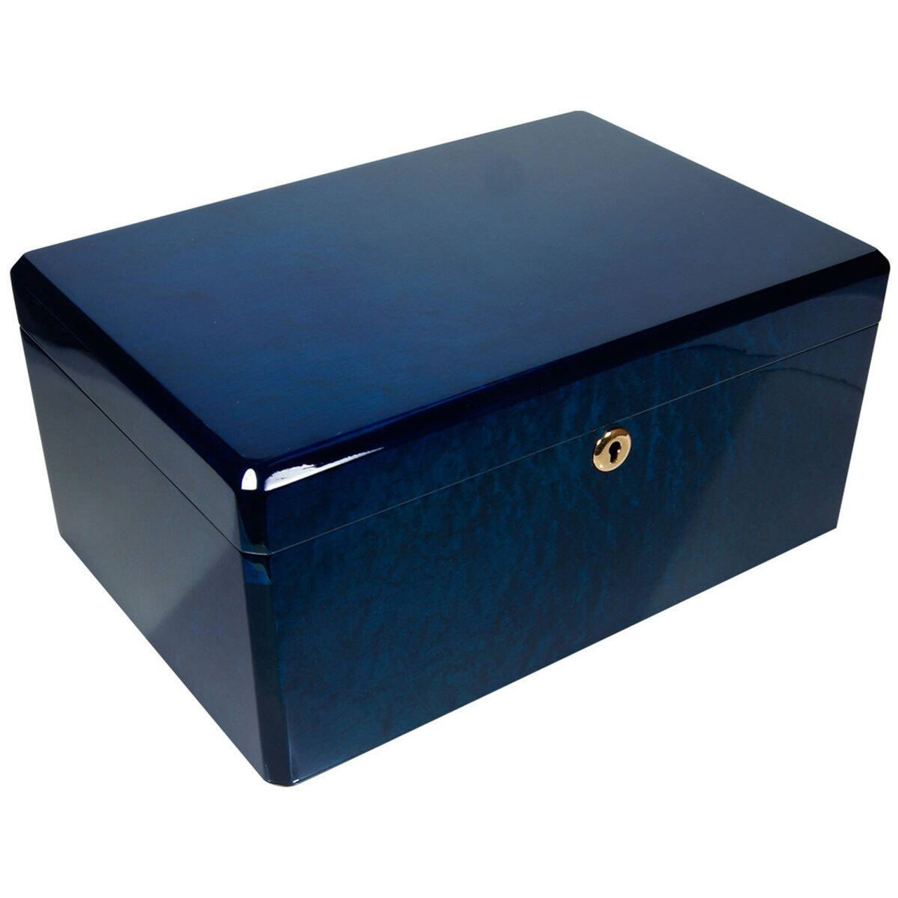 Blue Humidor - CUBAN CRAFTERS