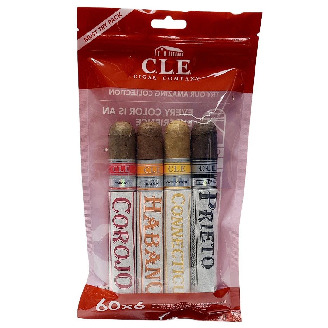 C.L.E 60 X 6 Fresh Pack Sampler - CIGARS CRAFTERS