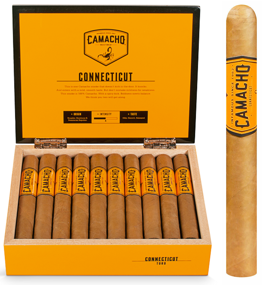Camacho Connecticut TORO Cigars 6 X 50 - Cigars Crafters