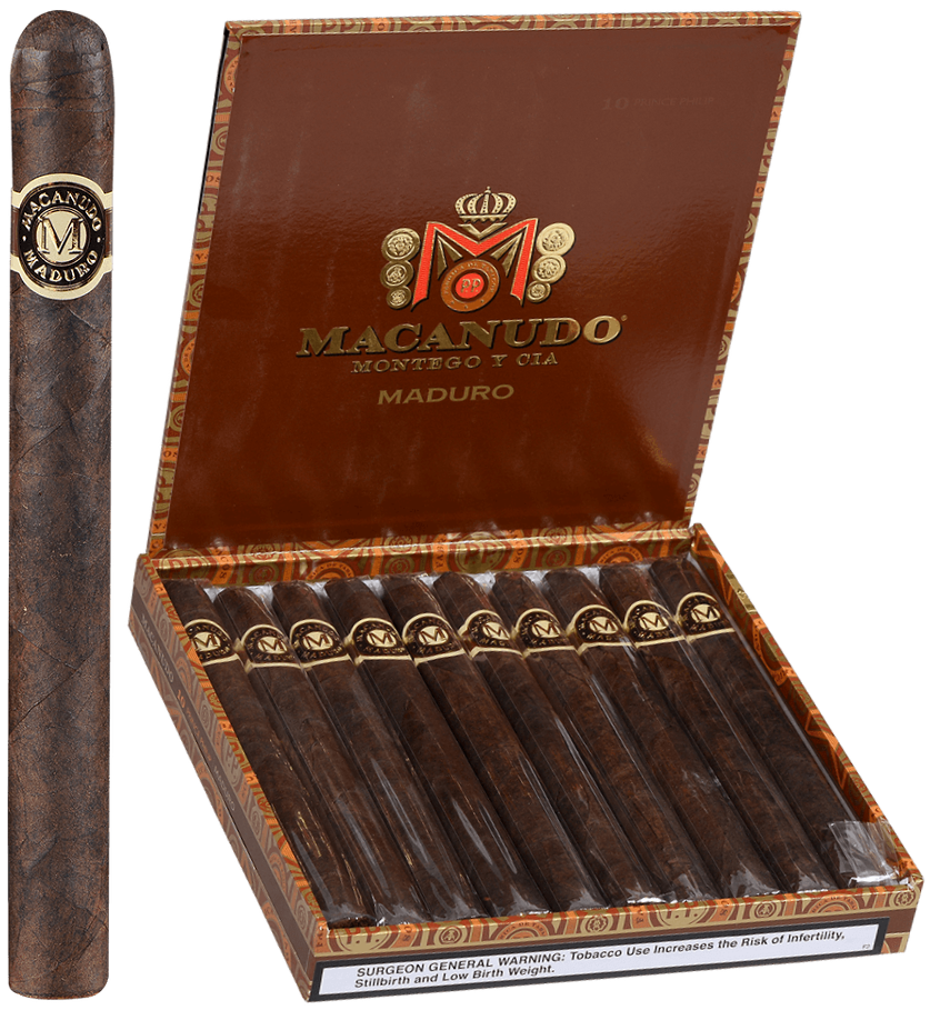 Macanudo Maduro PRINCE PHILIP 7½ X 49