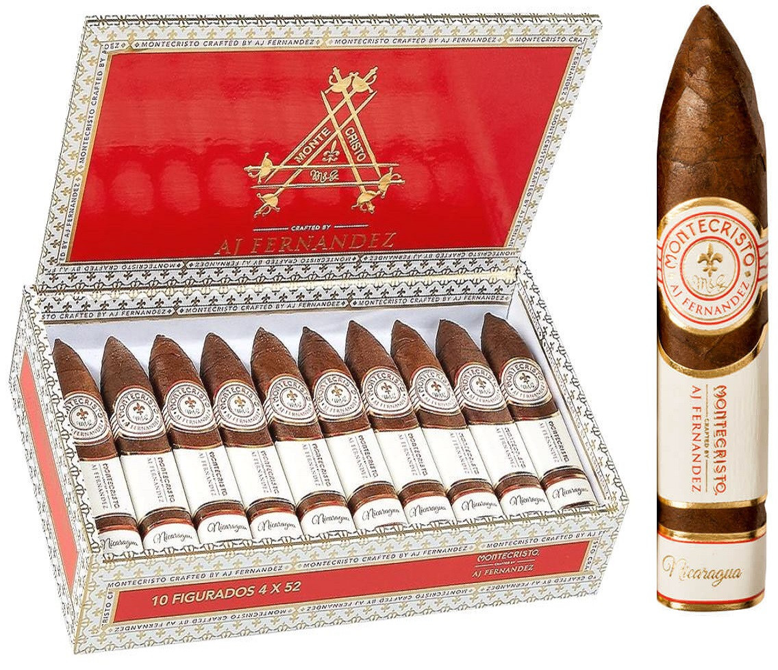 Montecristo Crafted By AJ Fernandez FIGURADO 4 X 52 - Cigars Crafters
