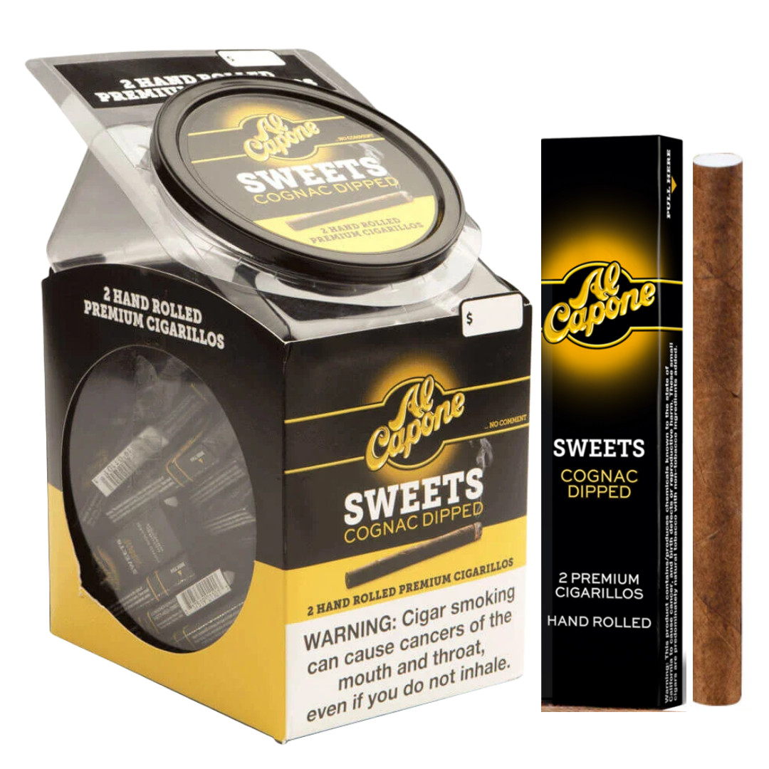 ●SOP MAFIA  Super rare Al Capone Sweet COGNAC Non-Filter - CIGARS CRAFTERS