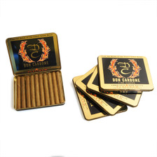 Don Carbone Platinum Cigars Cuban-Seed Handmade 4 X 36 5 Tins of 10 Each