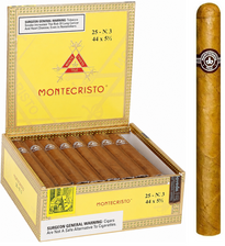 Montecristo NO. 3  44 X 5½ Cigars