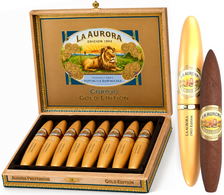 La Aurora Preferidos Doble Figurado GOLD 5 X 54 Cigars