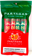 Partagas TORO Assortment. Fresh Lock Pack of 4