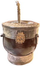 Argentinian World Cup  Hand Crafted "MATE POT" By Cigar Boulevard