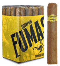 Camacho Scorpion Fumas Connecticut ROBUSTO 5 X 50 Cigars 