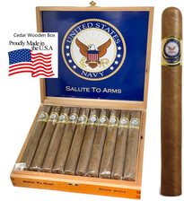 Salute To Arms, "Proudly Navy"  CHURCHILL HABANO 7 X 50
