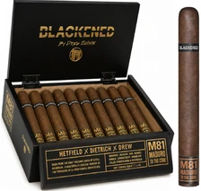 Blackened "M81" Maduro CORONA DOBLE 7 X 50 Cigars