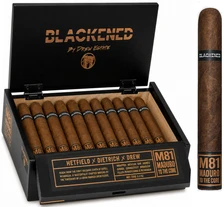 Blackened "M81" Maduro TORO 6 X 52