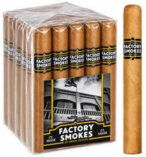 Factory Smokes Shade TORO 6 X 52 Cigars. Bundle of 25