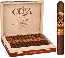 Oliva Serie V Melanio Maduro No 4 Cigars 4½ X 46 Cigars