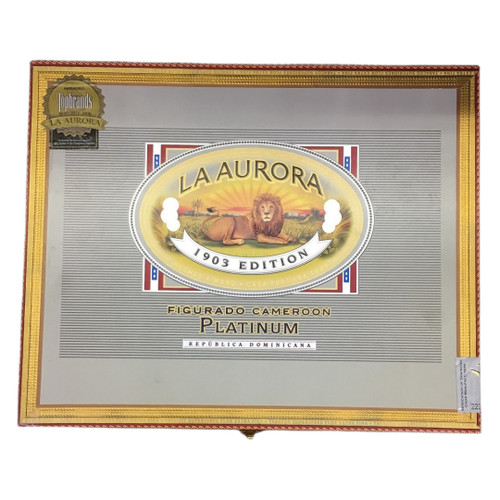 La Aurora Doble Figurado PLATINUM 5 X 54 Cigars - Cigars Crafters