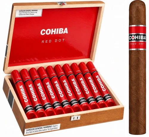 Cohiba RED DOT TORO Tube 6 x 50 Cigars 