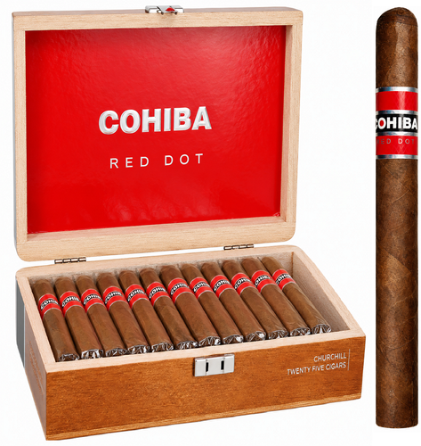 Cohiba RED DOT CHURCHILL Cigar 7 X 49 Cigars