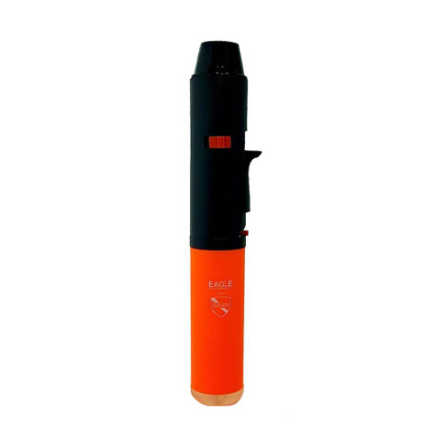 Eagle Jet Torch Gun Lighter Adjustable Flame Windproof Butane Refillable  Handy (Orange)
