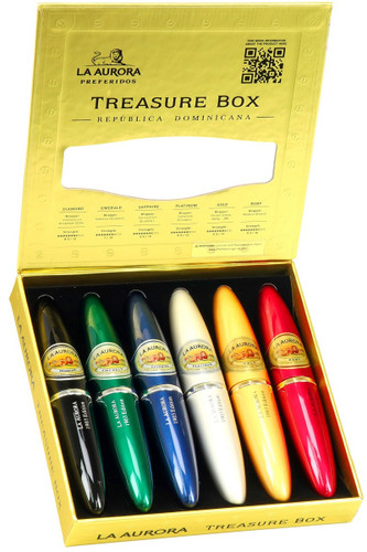 La Aurora DOBLE FIGURADO 5 X 54 Sampler of 6 cigars