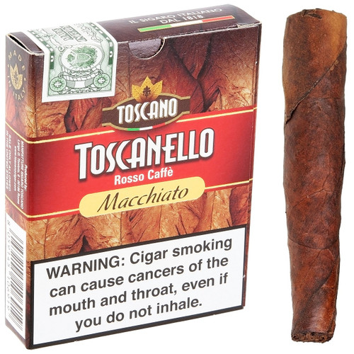 TOSCANO Toscanello CAFFE MACCHIATO (Vanilla) 3 X 38