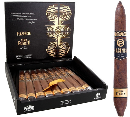 Plasencia Alma Fuerte Generacion V SALOMON 7 X 58 Cigars 