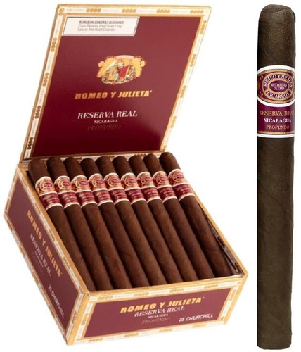 Romeo y Julieta Reserva Real Nicaragua Profundo CHURCHILL 50 X 7 Cigars