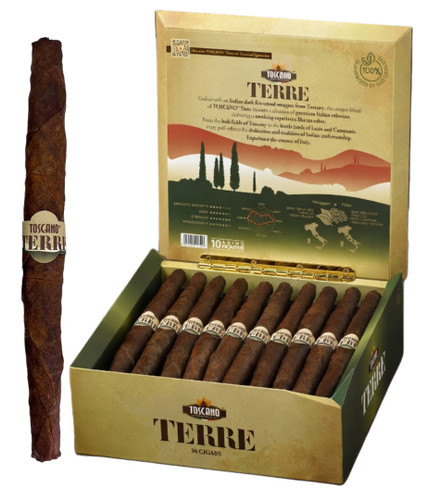 Toscano Terre Figurado 6 ⅓ x 38 Cigars 