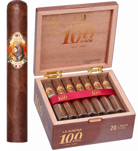 La Aurora 100 Años ROBUSTO 5 X 50 Cigars