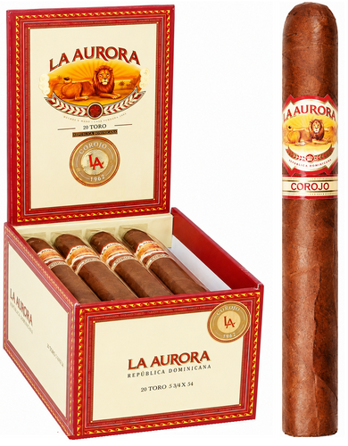 La Aurora 1962 Corojo TORO 5 ¾ X 54 Cigars