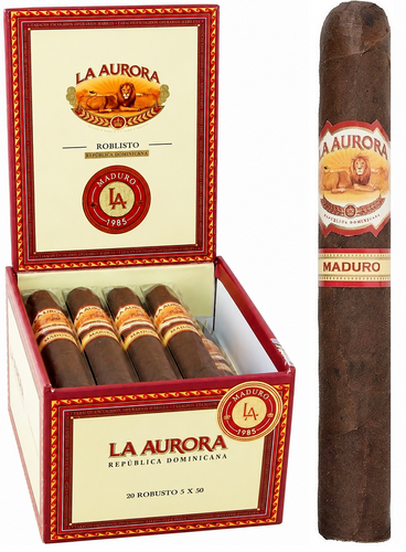 La Aurora 1985 Maduro ROBUSTO 5 X 50 Cigars