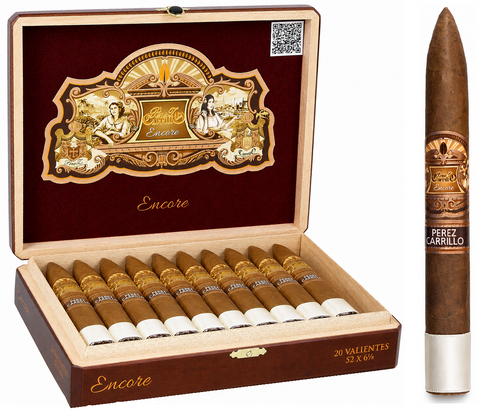 E.P. Carillo Encore VALIENTES 6  ⅛ X 52 Torpedo Cigars