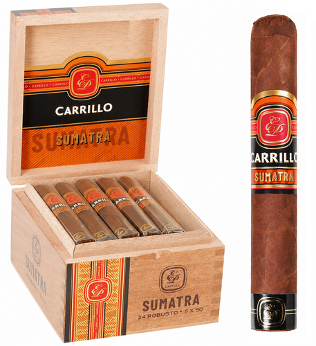 E.P Carrillo Essence Series Sumatra ROBUSTO 5 X 50 Cigars